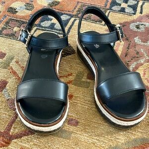 Michael Kors Riche Espadrille Sandal Black sz 8.5